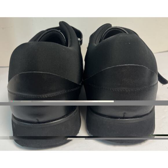 Mt Emey Men\'s Bunion Edema Black Leather Comfort Casual Shoe Sz 14(6E) Wide NEW main image 5